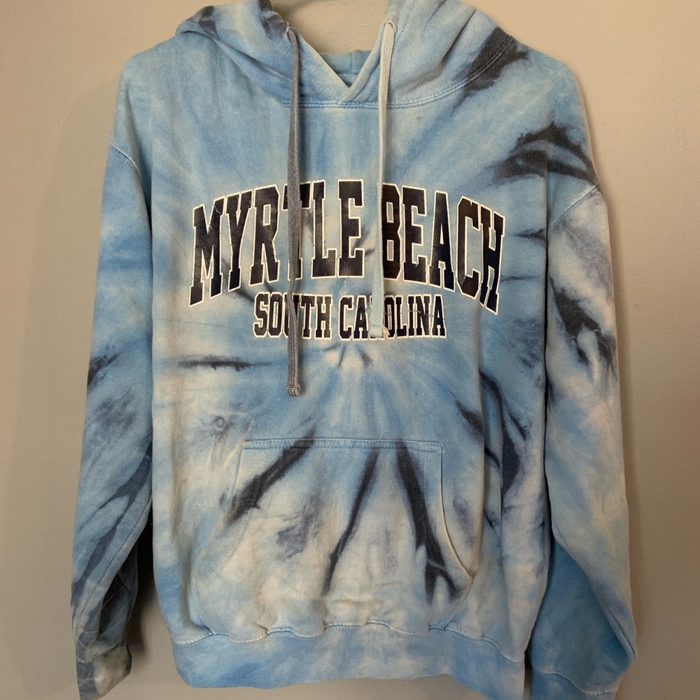Myrtle Beach tie-dye hoodie